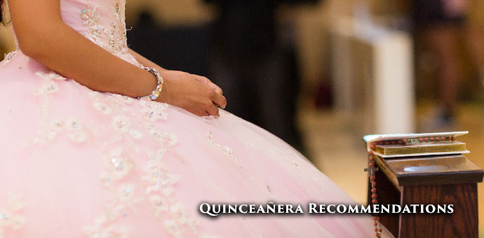 Recommendations for Quinceañeras from the Archdiocese of San Antonio