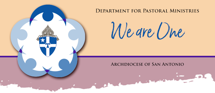 Department for Pastoral Ministries: We are One