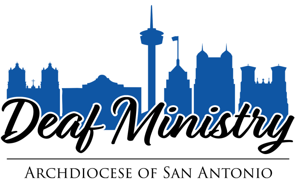 Deaf Ministry for the Archdiocese of San Antonio logo