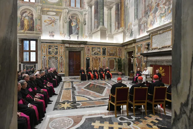 Pope Francis meets with members of the Vatican’s Dicastery for the Doctrine of the Faith