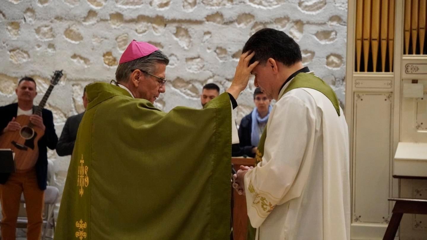 Archbishop Gustavo and Fr. John Molina