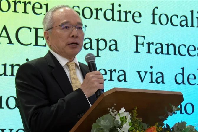 Matthew Lee, Taiwan's ambassador to the Holy See