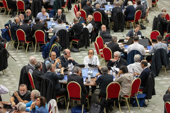 Delegates at the 2024 Synod on Synodality