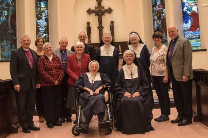 Anglican nuns from Sisterhood of St. Mary