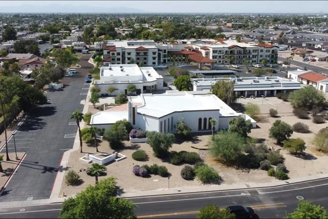 A rendering at St. Raphael Catholic Church in Glendale, Arizona