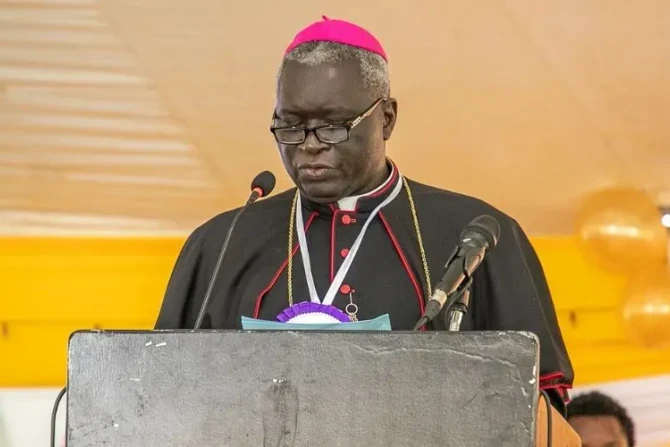 Archbishop Philip Anyolo of the Nairobi Archdiocese in Kenya