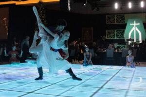 Dancers performing at the St. Nicholas Ball